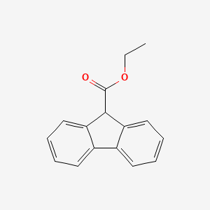 molecular formula C16H14O2 B1618392 Ethyl 9H-fluorene-9-carboxylate CAS No. 26878-12-6