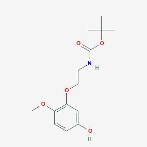 N-t-Boc-2-(5-hydroxy-2-methoxyphenoxy)-ethylamine
