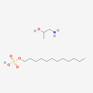 Sulfuric acid, monododecyl ester, compd. with 1-amino-2-propanol (1:1)