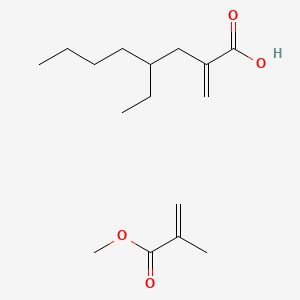 2-Propenoic acid, 2-methyl-, methyl ester, polymer with 2-ethylhexyl 2-propenoate