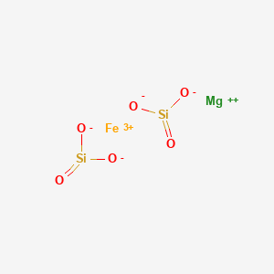 molecular formula FeMgO6Si2+ B1618418 Magnesium;dioxido(oxo)silane;iron(3+) CAS No. 37292-80-1