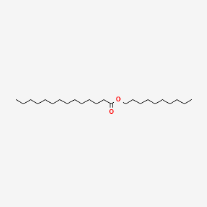 molecular formula C24H48O2 B1618419 Decyl myristate CAS No. 41927-71-3