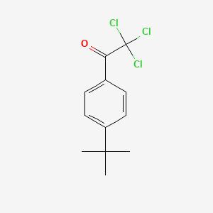 Ethanone, 2,2,2-trichloro-1-[4-(1,1-dimethylethyl)phenyl]-