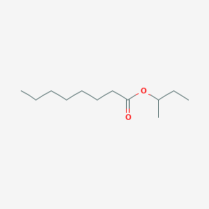 molecular formula C12H24O2 B1618453 Sec-butyl octanoate CAS No. 5458-61-7
