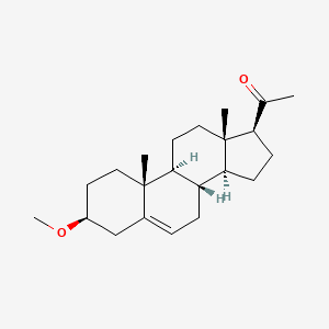 molecular formula C22H34O2 B1618461 MAP4343 CAS No. 511-26-2