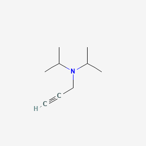 molecular formula C9H17N B1618463 Diisopropylpropargylamine CAS No. 6323-87-1