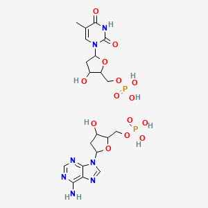[5-(6-Aminopurin-9-yl)-3-hydroxyoxolan-2-yl]methyl dihydrogen phosphate;[3-hydroxy-5-(5-methyl-2,4-dioxopyrimidin-1-yl)oxolan-2-yl]methyl dihydrogen phosphate