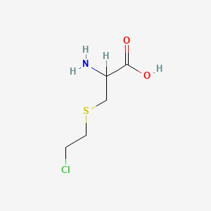 molecular formula C5H10ClNO2S B1618558 S-(2-Chloroethyl)cysteine CAS No. 28361-96-8