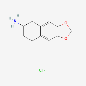 5,6,7,8-Tetrahydronaphtho(2,3-d)-1,3-dioxol-6-amine hydrochloride