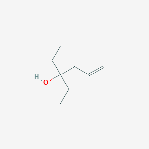 molecular formula C8H16O B161857 3-Ethyl-5-hexen-3-ol CAS No. 1907-46-6