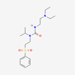 molecular formula C18H31N3O3S B1618581 Suricainide CAS No. 85053-46-9