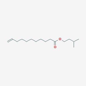 molecular formula C16H30O2 B161863 Isopentyl undec-10-enoate CAS No. 10214-27-4