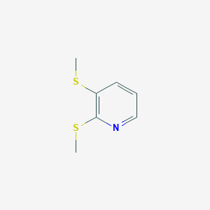 2,3-Bis(methylsulfanyl)pyridine