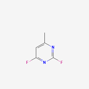 molecular formula C5H4F2N2 B1618638 2,4-Difluoro-6-methylpyrimidine CAS No. 696-80-0