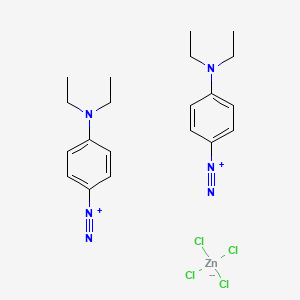 Benzenediazonium, 4-(diethylamino)-, (T-4)-tetrachlorozincate(2-) (2:1)