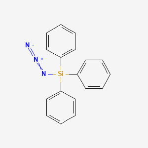 molecular formula C18H15N3Si B1618679 Azidotriphenylsilane CAS No. 5599-34-8
