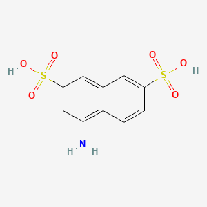 2,7-Naphthalenedisulfonic acid, 4-amino-