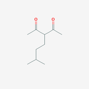 molecular formula C10H18O2 B161869 3-Isopentyl-2,4-pentanedione CAS No. 10225-31-7