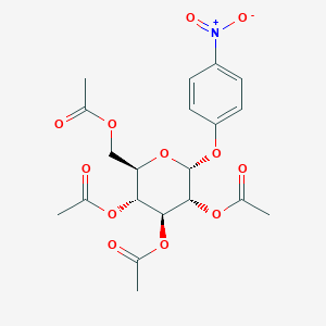 4-Nitrophenyl 2,3,4,6-tetra-O-acetyl-alpha-D-glucopyranoside