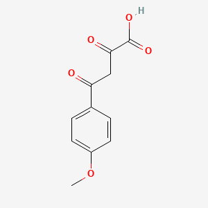 molecular formula C11H10O5 B1618721 4-(4-Methoxyphenyl)-2,4-dioxobutanoic acid CAS No. 55558-77-5