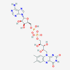 molecular formula C27H33N9O15P2 B161874 改性黄素腺嘌呤二核苷酸 CAS No. 138663-53-3