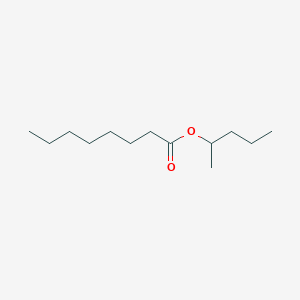 B1618744 1-Methylbutyl octanoate CAS No. 55193-30-1