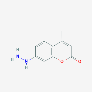 molecular formula C10H10N2O2 B161875 Coumarin hydrazine 
