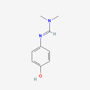 Formamidine, N'-(p-hydroxyphenyl)-N,N-dimethyl-