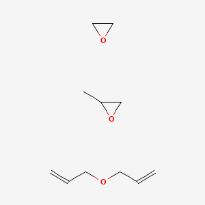 molecular formula C11H20O3 B1618770 2-methyloxirane;oxirane;3-prop-2-enoxyprop-1-ene CAS No. 9041-33-2