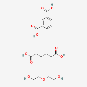 1,3-Benzenedicarboxylic acid, polymer with hexanedioic acid and 2,2'-oxybis(ethanol)