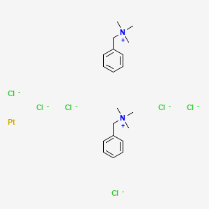 Bis(trimethylbenzylammonium) hexachloroplatinate(IV)