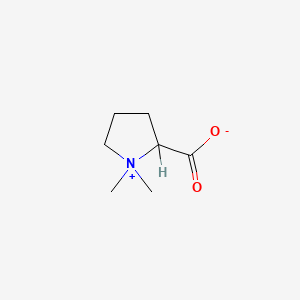 1,1-Dimethylpyrrolidinium-2-carboxylate