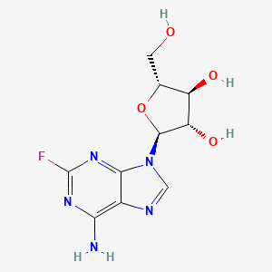 molecular formula C10H12FN5O4 B1618793 Fludarabine CAS No. 21679-15-2