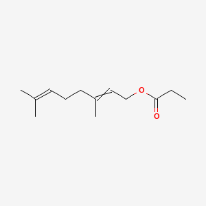 molecular formula C13H22O2 B1618796 Geranyl propionate CAS No. 27751-90-2