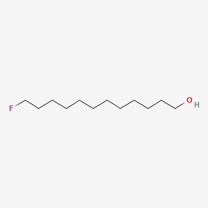 molecular formula C12H25FO B1618798 Dodecanol, 12-fluoro- CAS No. 353-31-1