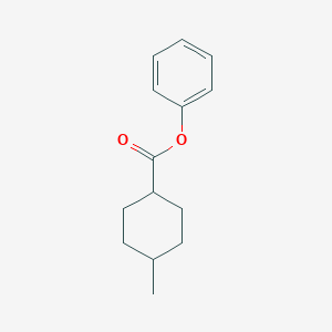 molecular formula C14H18O2 B161880 Phenyl 4-methylcyclohexane-1-carboxylate CAS No. 1711-34-8