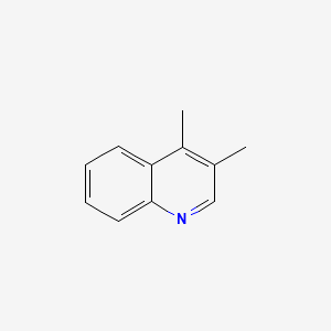 molecular formula C11H11N B1618807 3,4-Dimethylquinoline CAS No. 2436-92-2