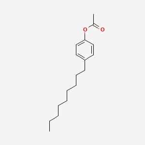 molecular formula C17H26O2 B1618853 4-Nonylphenyl acetate CAS No. 32604-44-7