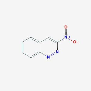 molecular formula C8H5N3O2 B1618857 3-Nitrocinnoline CAS No. 21905-82-8