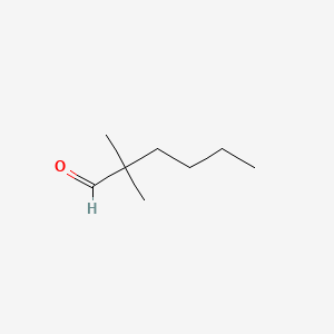 molecular formula C8H16O B1618898 2,2-Dimethylhexanal CAS No. 996-12-3