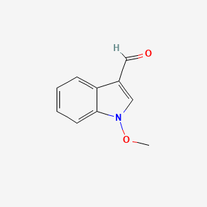 molecular formula C10H9NO2 B1618907 1-Methoxyindole-3-carbaldehyde CAS No. 67282-55-7