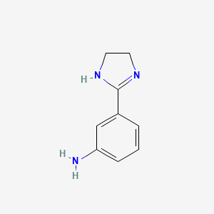 3-(4,5-Dihydro-1H-imidazol-2-yl)aniline