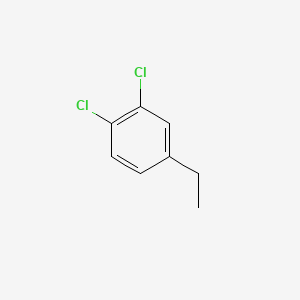 molecular formula C8H8Cl2 B1618919 1,2-Dichloro-4-ethylbenzene CAS No. 6623-59-2