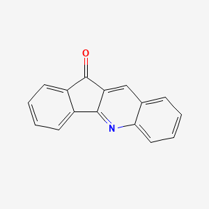 molecular formula C16H9NO B1618922 11H-Indeno[1,2-b]quinolin-11-one CAS No. 6626-66-0