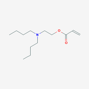 molecular formula C13H25NO2 B1618930 2-(Dibutylamino)ethyl prop-2-enoate CAS No. 7709-10-6