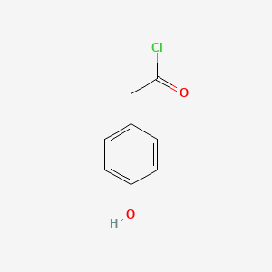 Benzeneacetyl chloride, 4-hydroxy-