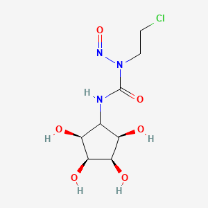 1-(2-Chloroethyl)-1-nitroso-3-(2,3,4,5-tetrahydroxycyclopentyl)urea