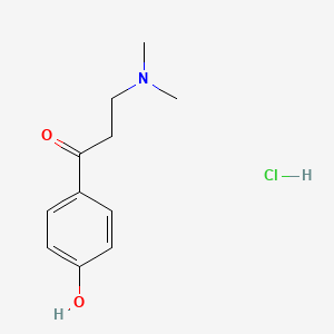 3-(Dimethylamino)-1-(4-hydroxyphenyl)propan-1-one hydrochloride
