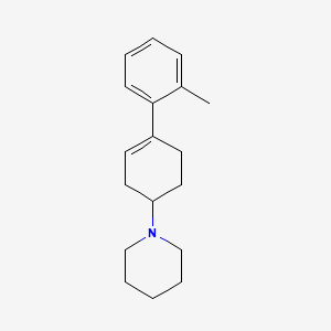 1-(4-(o-Tolyl)cyclohex-3-enyl)piperidine