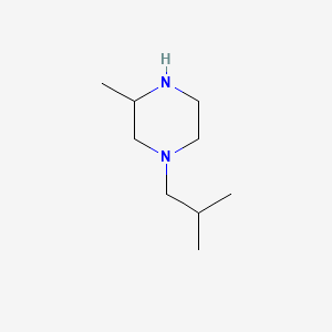 3-Methyl-1-(2-methylpropyl)piperazine